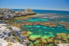 Beach scene at Rottnest Island, Western Australia