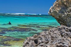 Beach scene at Rottnest Island, Western Australia