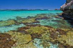 Beach scene at Rottnest Island, Western Australia