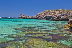 Beach scene at Rottnest Island, Western Australia