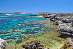 Beach scene at Rottnest Island, Western Australia