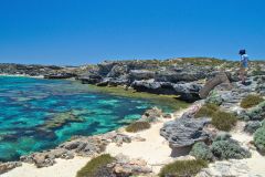 Beach scene at Rottnest Island, Western Australia