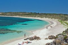 Beach scene at Rottnest Island, Western Australia