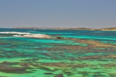 Beach scene at Rottnest Island, Western Australia