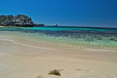 Beach scene at Little Parakeet Bay, Western Australia