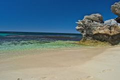 Beach scene at Little Parakeet Bay, Western Australia