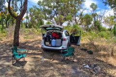 Landscape in Western Australia, north of Perth
