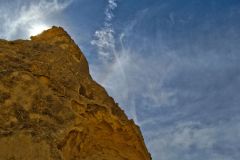 Landscape in the Pinnacles National Park, Western Australia