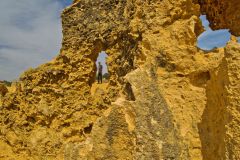Landscape in the Pinnacles National Park, Western Australia
