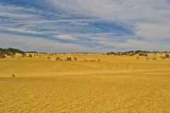Landscape in the Pinnacles National Park, Western Australia