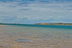 Beach scene at Big Lagoon, Shark Bay, Western Australia