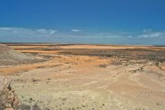 Landscape in the Outback north of Shark Bay, Western Australia