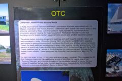 Sign at Carnarvon Space and Technology Museum, Carnarvon, Western Australia