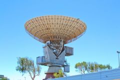 Antenna at Carnarvon Space and Technology Museum, Carnarvon, Western Australia