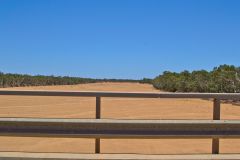 The Gascoyne River in Carnarvon, Western Australia