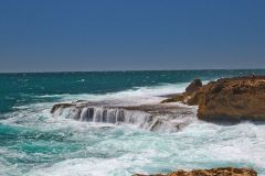 Quobba Blow Holes north of Carnarvon, Western Australia