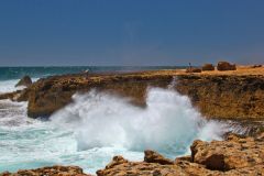 Quobba Blow Holes north of Carnarvon, Western Australia