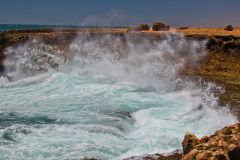 Quobba Blow Holes north of Carnarvon, Western Australia