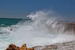 Quobba Blow Holes north of Carnarvon, Western Australia