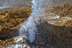 Quobba Blow Holes north of Carnarvon, Western Australia
