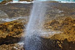Quobba Blow Holes north of Carnarvon, Western Australia