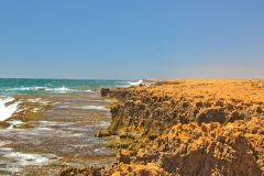 Quobba Blow Holes north of Carnarvon, Western Australia