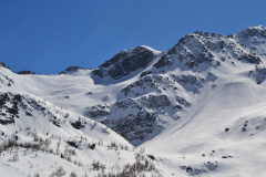 At the Lago d Arpy in the Aosta Vally in April, Italy