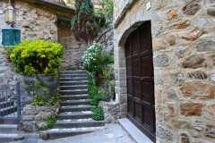 View of Moneglia near Cinque Terre in Italy