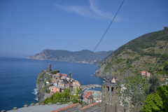 Hiking from Vernazza to Corniglia in Cinque Terre Italy