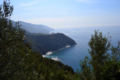 Hiking from Vernazza to Corniglia in Cinque Terre Italy