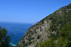 Hiking from Vernazza to Corniglia in Cinque Terre Italy