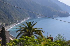 Hiking from Vernazza to Corniglia in Cinque Terre Italy