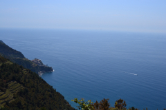 Hiking from Vernazza to Corniglia in Cinque Terre Italy