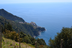 Hiking from Vernazza to Corniglia in Cinque Terre Italy