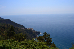 Hiking from Vernazza to Corniglia in Cinque Terre Italy