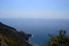 Hiking from Vernazza to Corniglia in Cinque Terre Italy