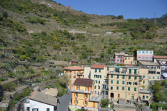 Hiking from Vernazza to Corniglia in Cinque Terre Italy