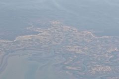 View of Australia from the plane to Sydney