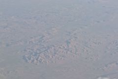 View of Australia from the plane to Sydney