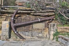 An old anchor at South Head Sydney, Australia