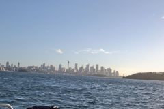 Sydney CBD taken fron the ferry to Rose Bay, Sydney, Australia
