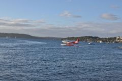 A water plane taken from Rose Bay, Sydney, Australia