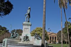 View in the Royal Botanical Garden Sydney, Australia
