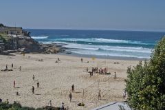 Scenery on a walk from Bondi Beach to Cape Banks in Winter in Sydney, Australia