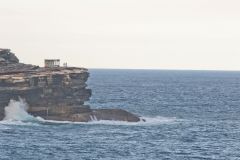Scenery on a walk from Bondi Beach to Cape Banks in Winter in Sydney, Australia