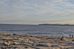 Scenery on a walk from Bondi Beach to Cape Banks in Winter in Sydney, Australia