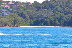 Water scenes at Sydney Cove on the ferry from Circular Quay to Manly, Sydney, Australia