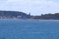 Water scenes at Sydney Cove on the ferry from Circular Quay to Manly, Sydney, Australia