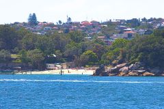 Water scenes at Sydney Cove on the ferry from Circular Quay to Manly, Sydney, Australia
