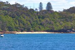 Water scenes at Sydney Cove on the ferry from Circular Quay to Manly, Sydney, Australia